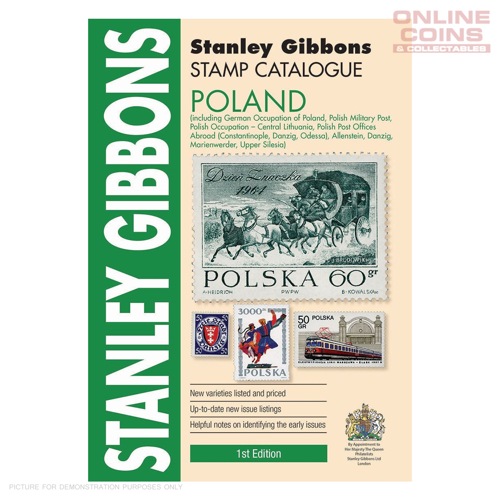 Stanley Gibbons - Poland Stamp Catalogue 1st Edition 2015